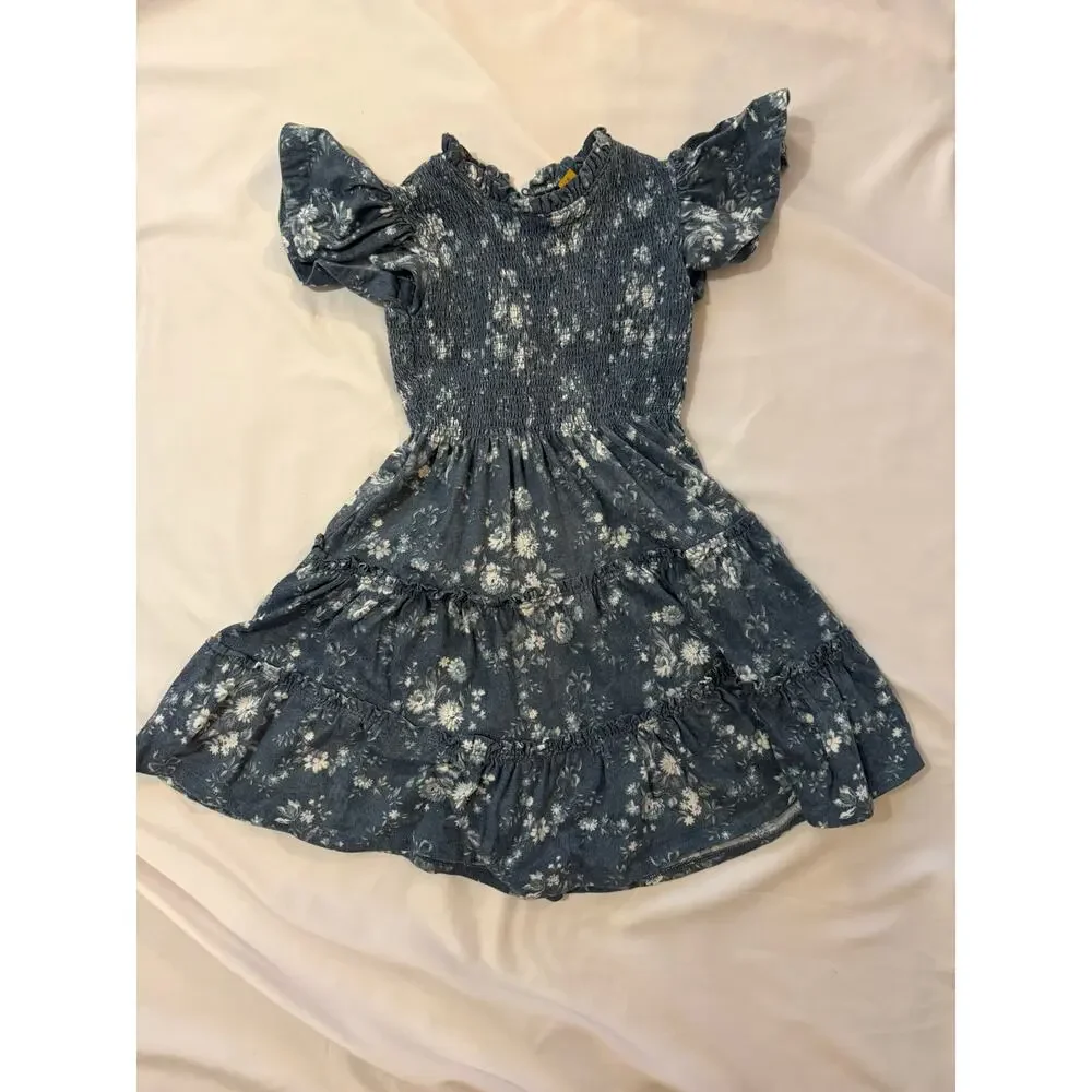 Ralph Lauren Polo smocked floral dress